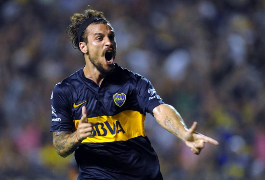 El último partido de Osvaldo fue en Boca en mayo de 2016.