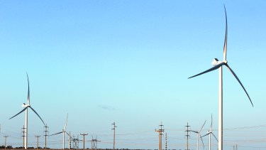 El Parque Eólico Pampa II de Bahía Blanca genera 53 MW.