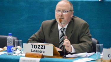 El legisdlador Tozzi defendió los cambios en la última sesión. Foto: archivo