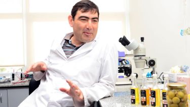 Daniel Barrios es secretario de Investigación de la Sede Atlántica de la UNRN. Foto: Marcelo Ochoa.