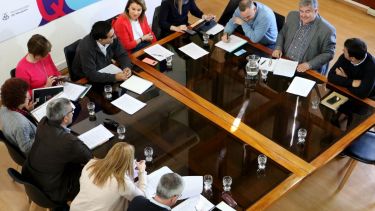 La reunión se realizó esta mañana  en el Palacio Municipal  Foto: Prensa Municipal 