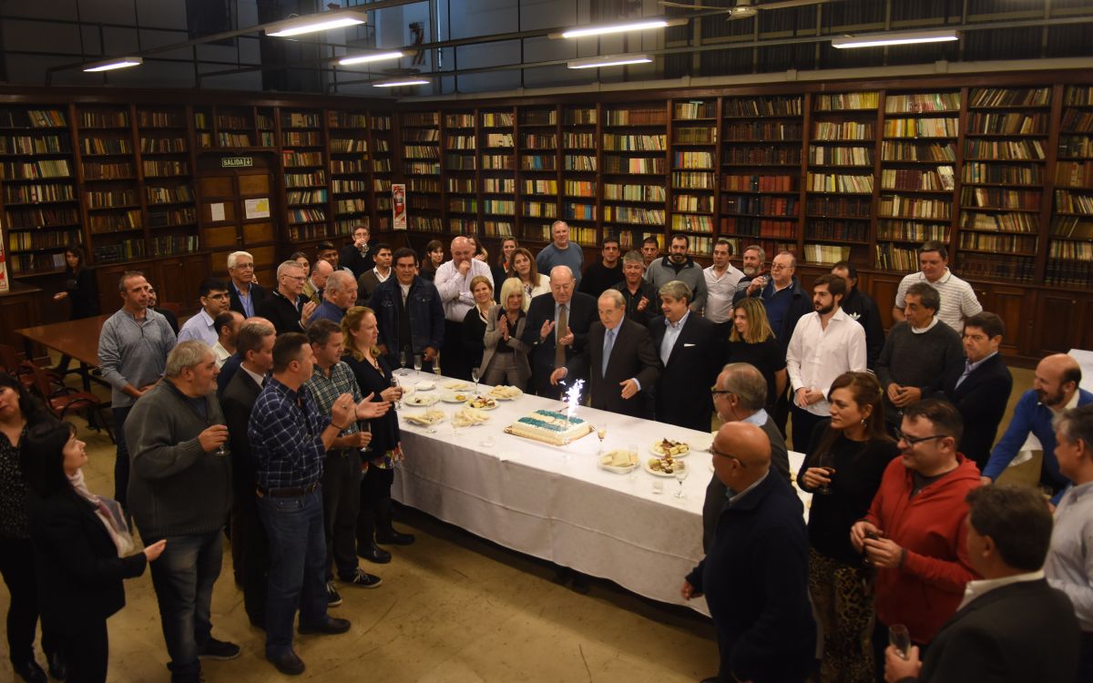  El diario La Prensa celebró su 150º aniversario en la Biblioteca de La Prensa, en la Ciudad de Buenos Aires. Foto: Gentileza