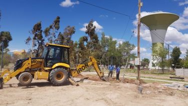 Mientras se repara el caño se concretó un “by pass” para que garantizar que la mayoría de los vecinos cuenten con el servicio.