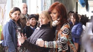Cristina Kirchner votó en Santa Cruz