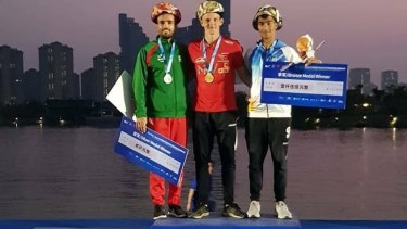El neuquino cosechó su segunda medalla de bronce en el Mundial que se disputa en Shaoxing.
