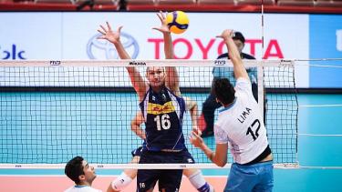 Lima fue el máximo anotador argentino, junto a Palacios, con 16 puntos. (Foto: FeVA)