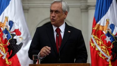 Piñera habló este lunes, tras la aplicación del toque de queda. (Foto: gentileza)