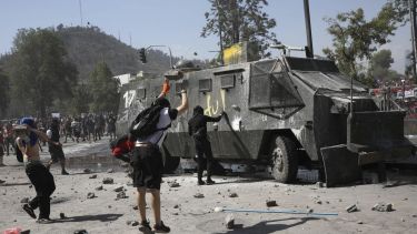 Decretan el séptimo toque de queda consecutivo en Santiago de Chile