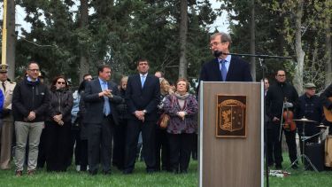 El intendente de Cipolletti encabezó el acto aniversario.