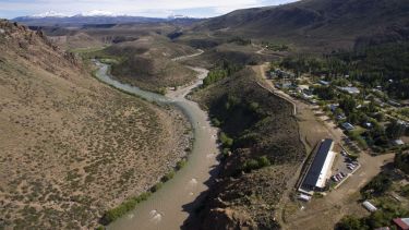 La iniciativa renovable está a 35 kilómetros al norte de la localidad de Varvarco. Foto: gentileza. 