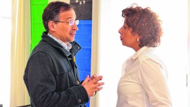 Domingo acompañó a la gobernadora a la reunión con el presidente. (Foto: Archivo)