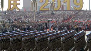 Imponente desfile en China por los 70 años de la fundación de la República Popular