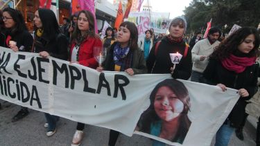 Una de las marchas para pedir justicia por el femicidio de Delia.