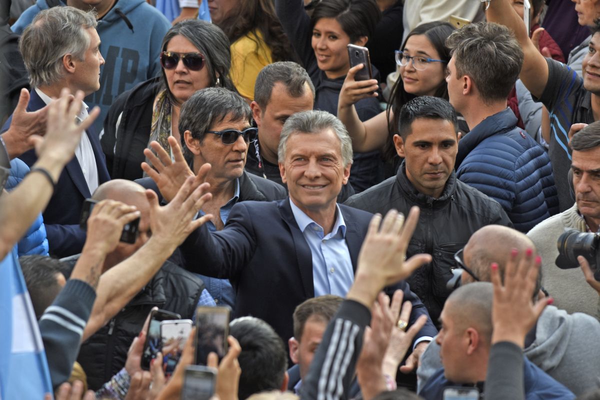 Mauricio Macri en Neuquén. Foto: Juan Thomes