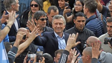 Mauricio Macri en Neuquén. Foto: Juan Thomes