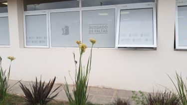 Las nuevas oficinas del juzgado de Faltas, en el predio de Servicios Públicos, Parque Industrial de Cipolletti. Foto: Gentileza