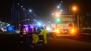 Roca: derramaron una peligrosa sustancia a la vera de Ruta 22