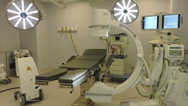 La sala de braquiterapia consiste en un quirófano especial para tratar a los pacientes con algunas patologías de cáncer. Gentileza