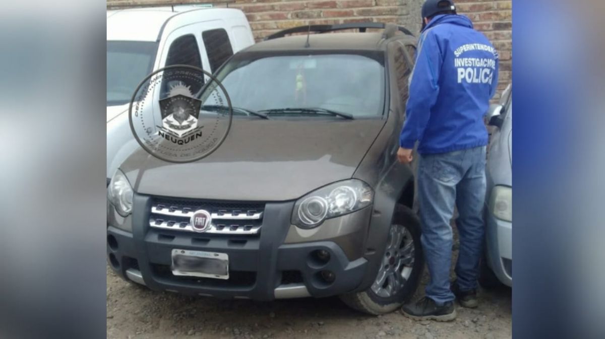 El Fiat Palio Adventure fue robado la semana pasada en Cipolletti. (Foto: Gentileza.-)