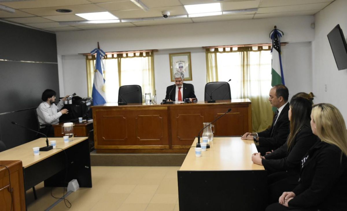 El médico y sus abogados no estuvieron presentes durante la audiencia de hoy. (Florencia Salto).-