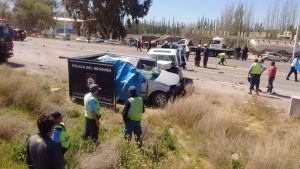 Un hombre murió por un triple choque sobre la ruta 7 en Centenario