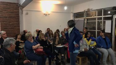 Capacitación de Fiscales Voluntarios a cargo de Adriana Fenouil responsable de la Red en Río Negro y Neuquen.