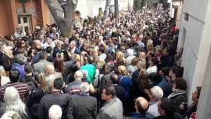 Neuquén: una multitud despidió a Horacio Pechi Quiroga