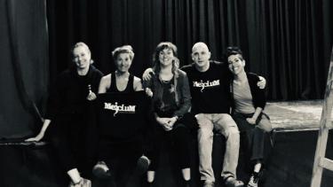 La obra Disección, mañana en Espacio Arte. Foto: gentileza