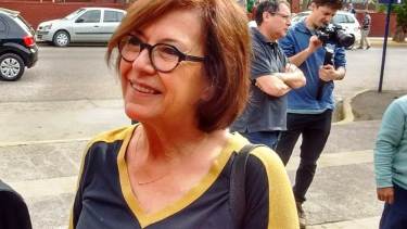 Silvia Sapag es la compañera de fórmula de Oscar Parrilli por el Frente de Todos. (Oscar Livera).-