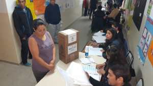 Se vivía una jornada electoral tranquila en la Región Sur