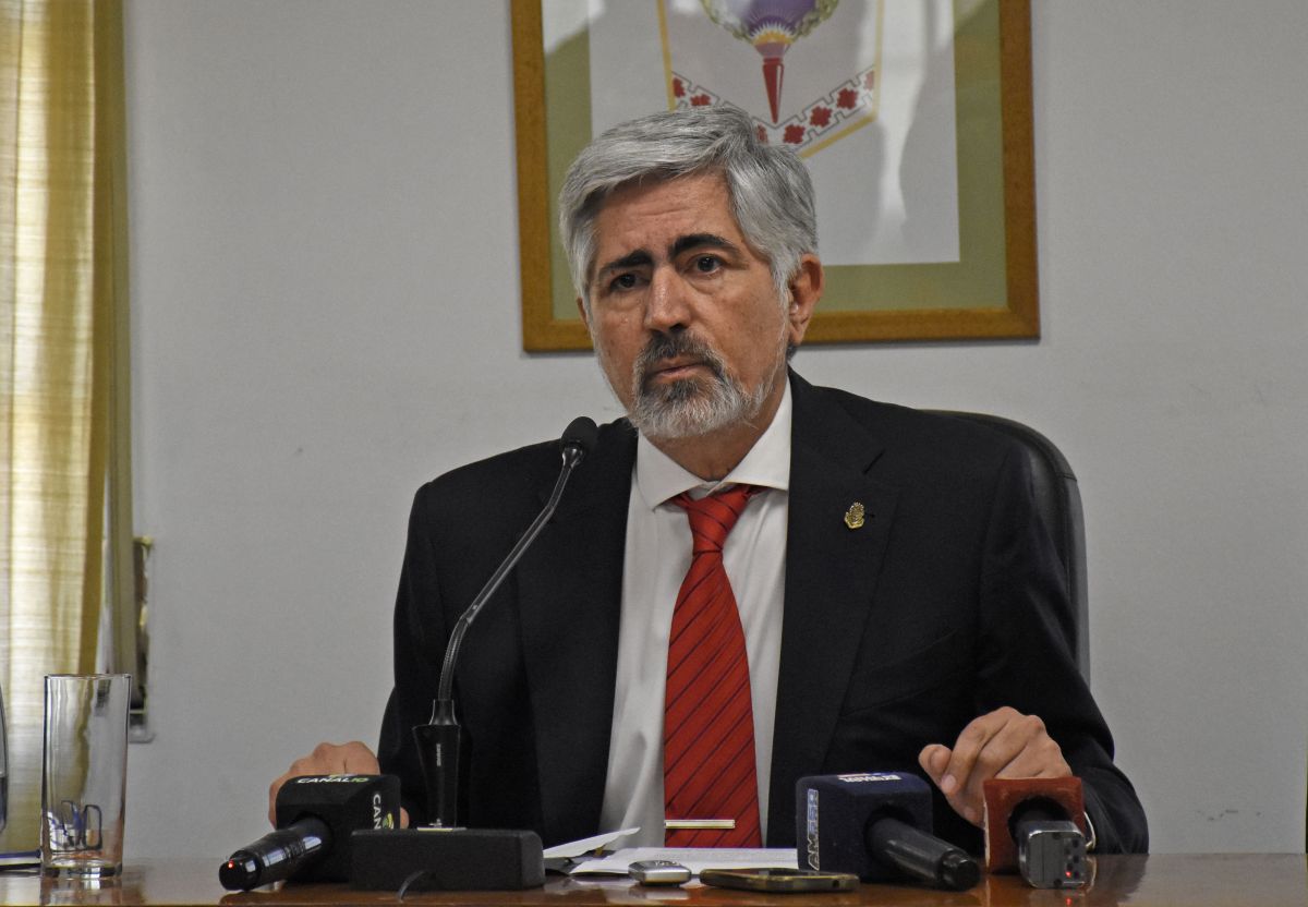 Juez Álvaro Meynet, autor del fallo que condenó a Rodríguez Lastra. Foto: Florencia Salto.