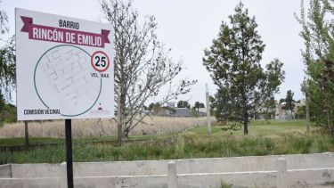 Desde mañana cambiará el sentido de calles del barrio Rincón de Emilio. (Foto Florencia Salto).-