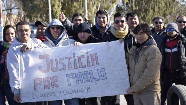 Los taxistas reclamaron más tras el asalto a pablo Sánchez.  Foto: Archivo Florencia Salto