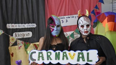 Los alumnos del CPEM 69 mostraron los trabajos de todo un año. (Foto: Florencia Salto)