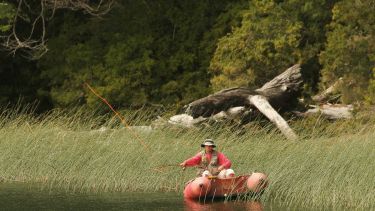 Lago Queñi. Foto de Patricio Rodríguez.