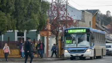 Vecinos critican que por el recorte los colectivos se llenan rápido y  que en muchas  paradas ya no se detienen. Foto: Patricio Rodríguez 
