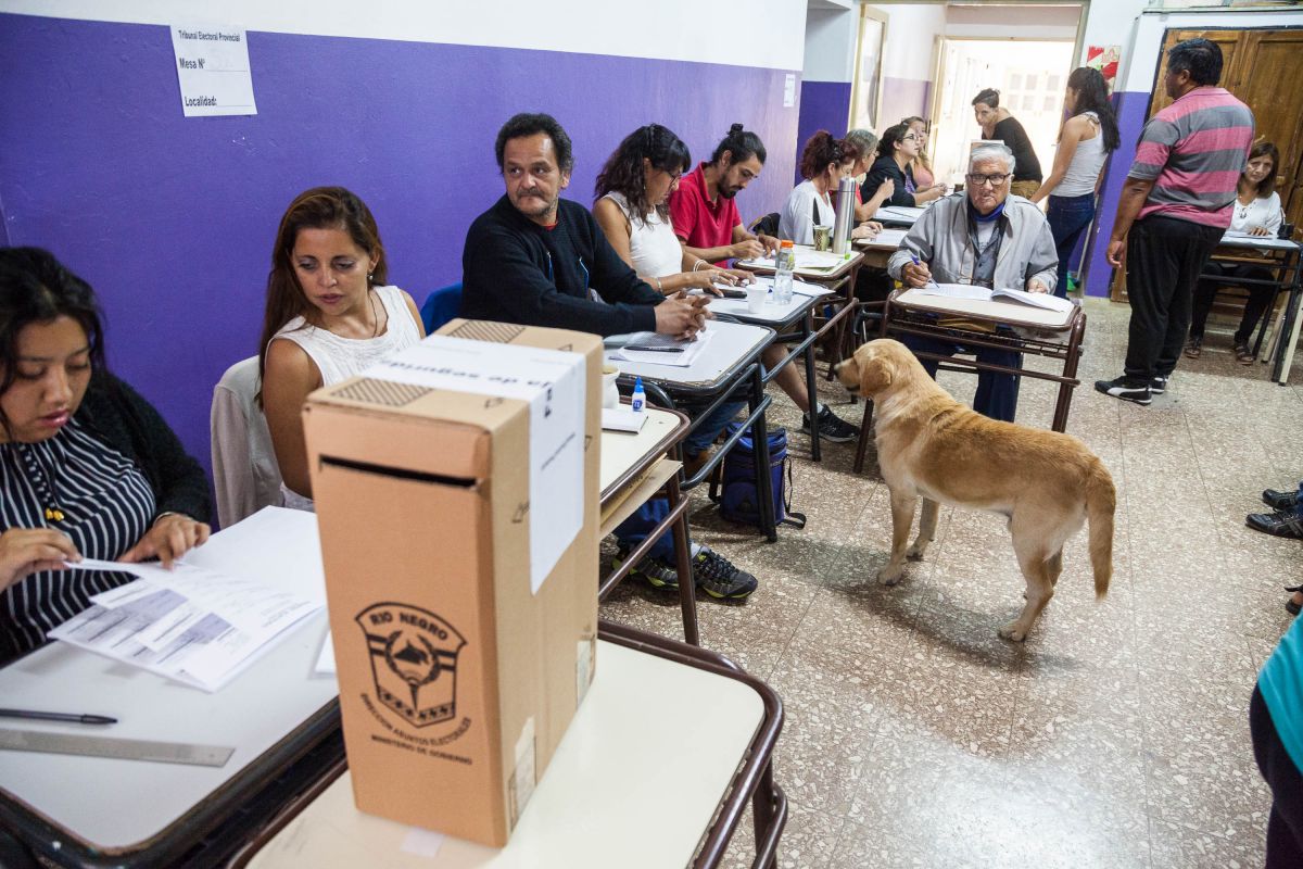 En los próximos días se iniciará el operativo de elección de las autoridades de mesa en Río Negro. Foto Archivo.