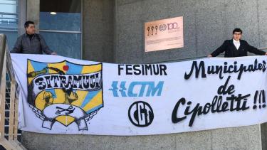 Sitramuci denuncia a Tortoriello por persecución. Foto: Gentileza