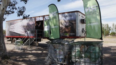 El Bio Móbil busca educar sobre el medio ambiente rionegrino. Foto: gentileza