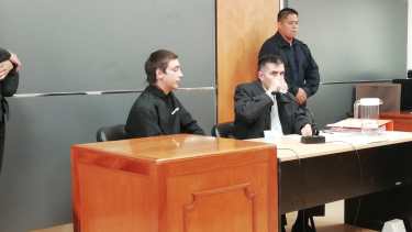 Matías Baldebenito fue declarado culpable de homicidio criminis causa, y solo se contempla la prisión perpetua. Foto: Agencia Cipolletti