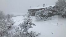 Imagen de La nieve vistió de blanco la cordillera de Neuquén