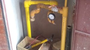 Quitaron el medidor de gas en un edificio de Educación en Viedma