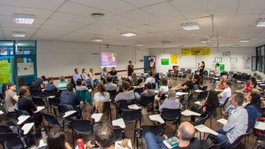 Ejes de la cultura: hubo debate del Frente de Todos en Roca