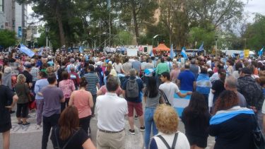 La «Marcha del millón» también se realizó en Neuquén