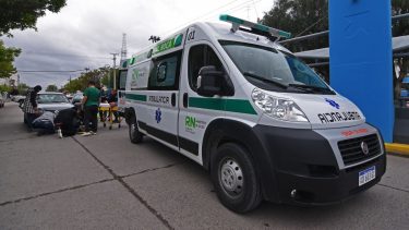 Roca: una mujer herida tras un accidente en pleno centro