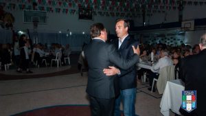 … y un día, Soria y Weretilneck volvieron a abrazarse