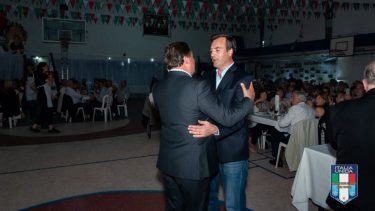 … y un día, Soria y Weretilneck volvieron a abrazarse