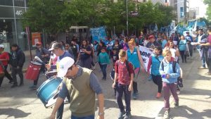 Protestas en Ruta 7 y en el centro de Neuquén
