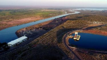 El complejo hidroeléctrico del río Neuquén está fuera de servicio desde el 10 de septiembre. 