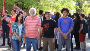 La izquierda buscó el voto joven en los universitarios